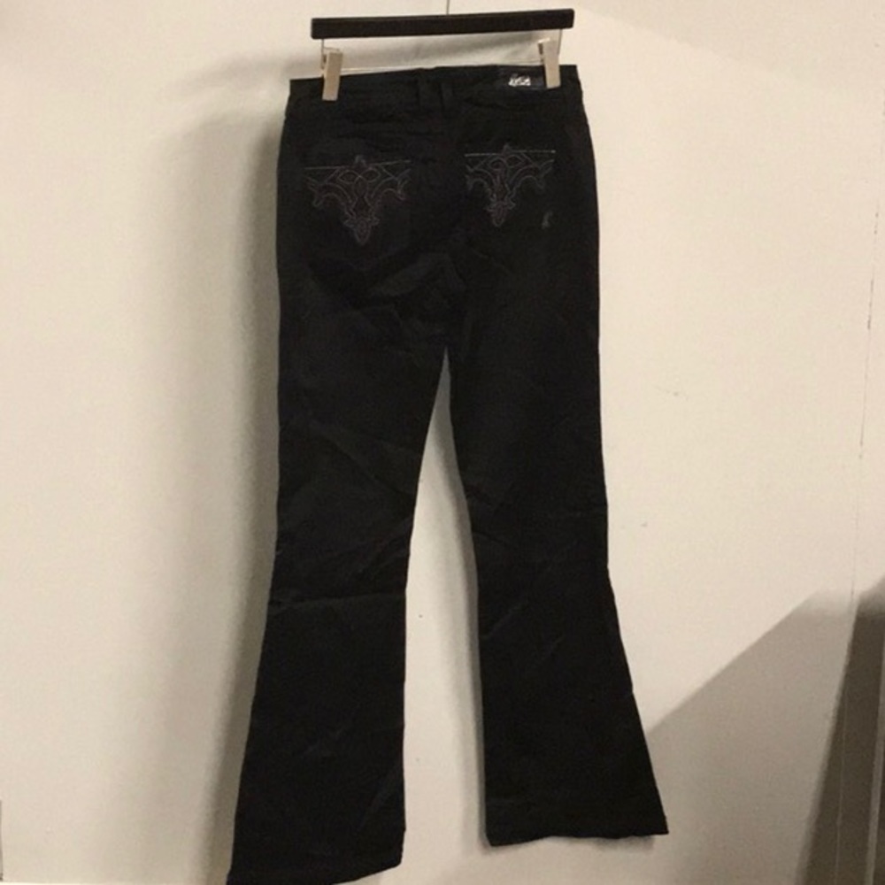 Antik denim boot cut black pants